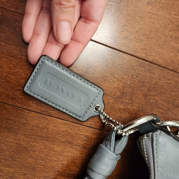 Coach Kristin gray leather hobo bag - Picture 11 of 15